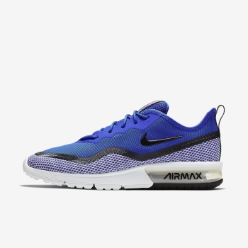 Nike Air Max Sequent 4.5 SE - Sneakers - Blå/Fuchsia/Platin/Sort | DK-69293